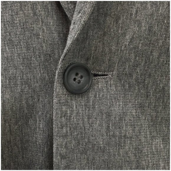 Saks Fifth‎ Mens Blazer Sport Coat Two Button Jacket Cotton 40 Slim Casual Suits - Picture 5 of 13